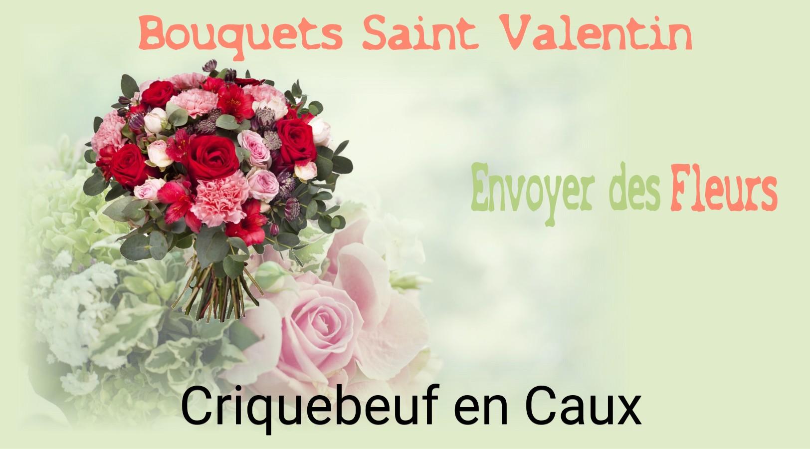 Roses de Saint-Valentin livrées à Criquebeuf-en-Caux